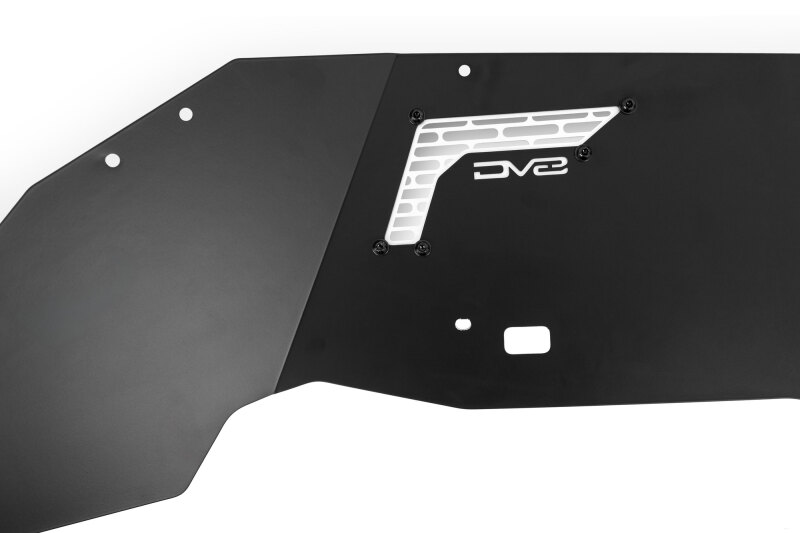Ford Bronco Inner Fender Liners - Rear - DV8 Offroad - Aluminum - Satin Black - `21-`25
